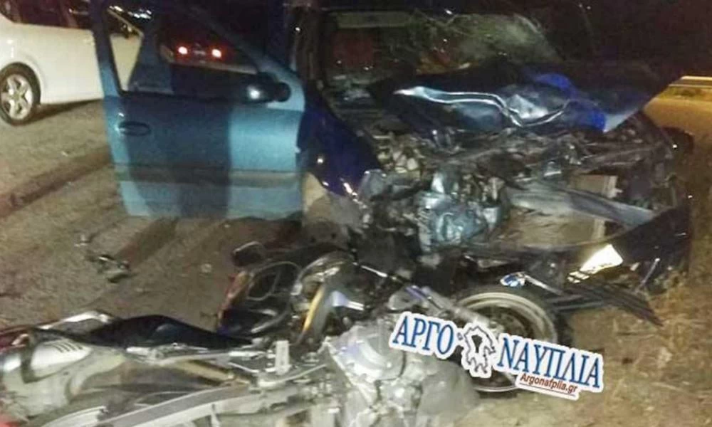Σοκ στο Ναύπλιο από τροχαίο ατύχημα